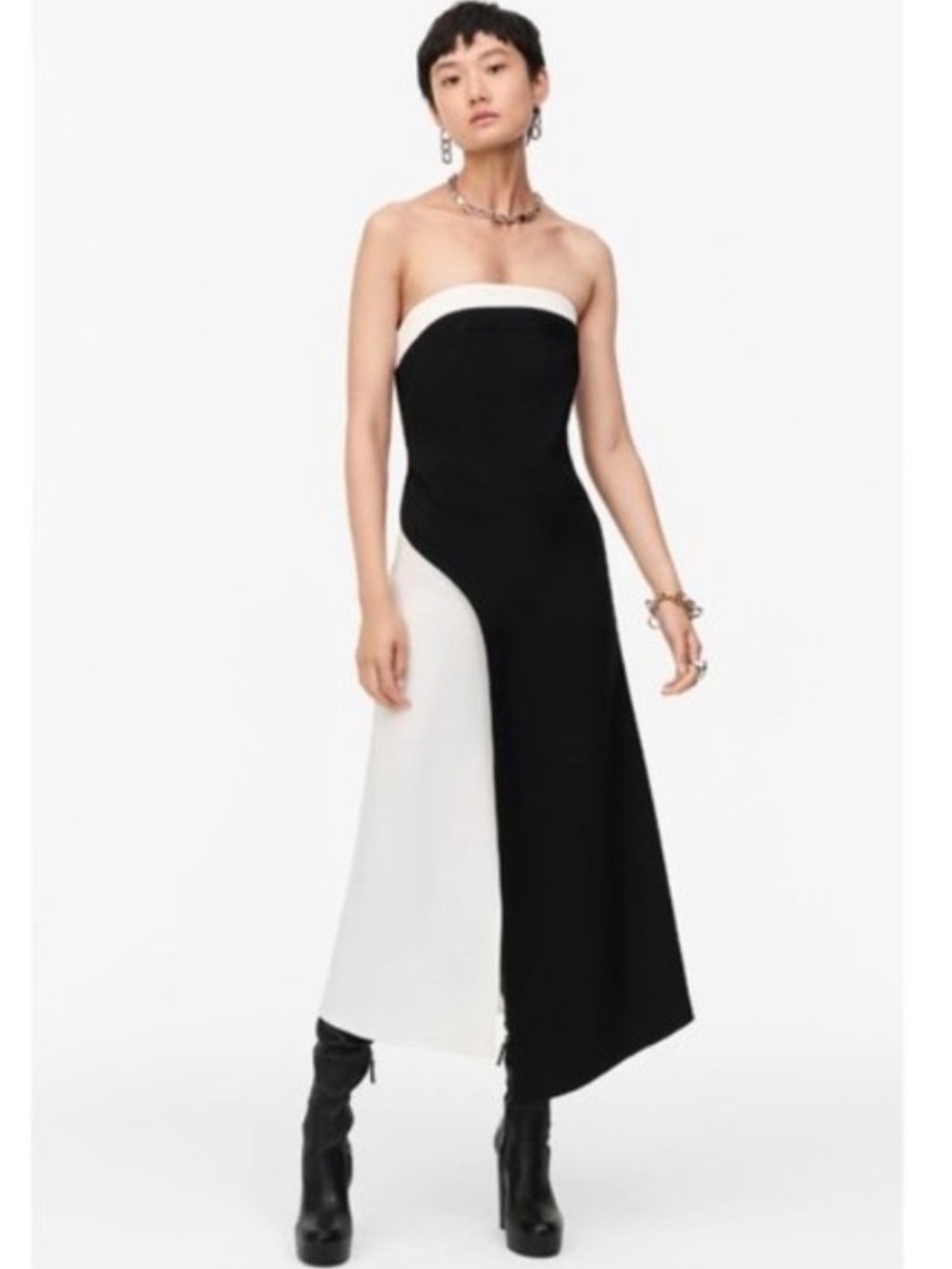 NWT Zara Midi Dress Size Small